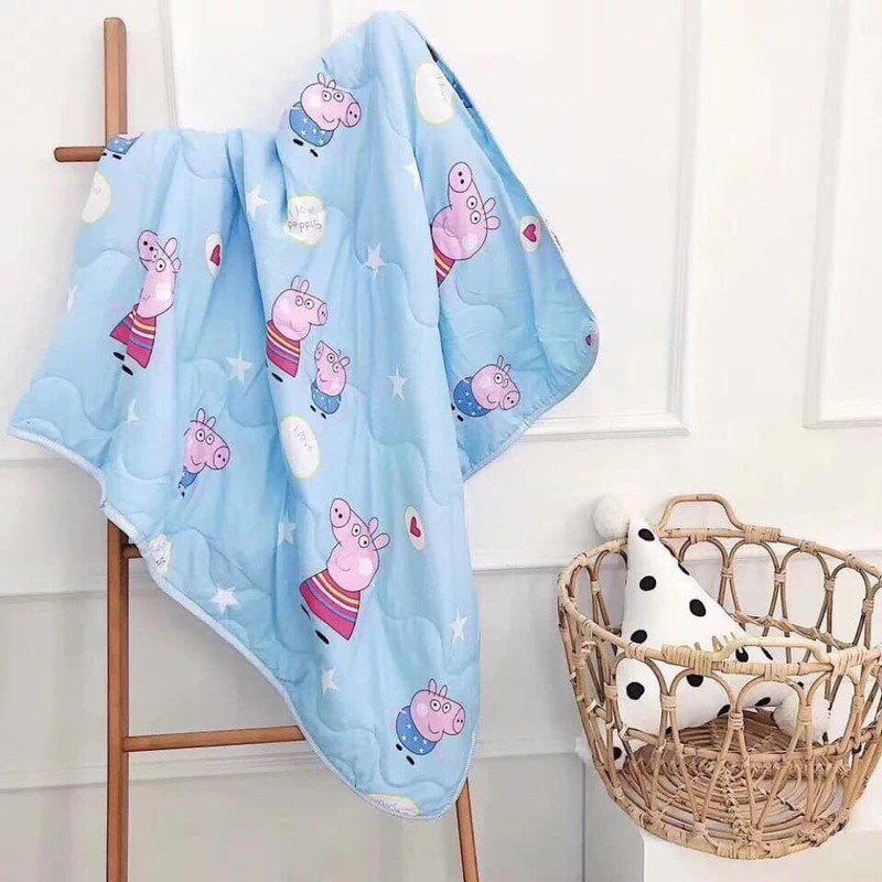 Chăn đắp mùa hè cotton cho  bé nhiều mẫu khác nhau- ĐŨI  kích thước 1mx 1.3m - Duonghieu6789