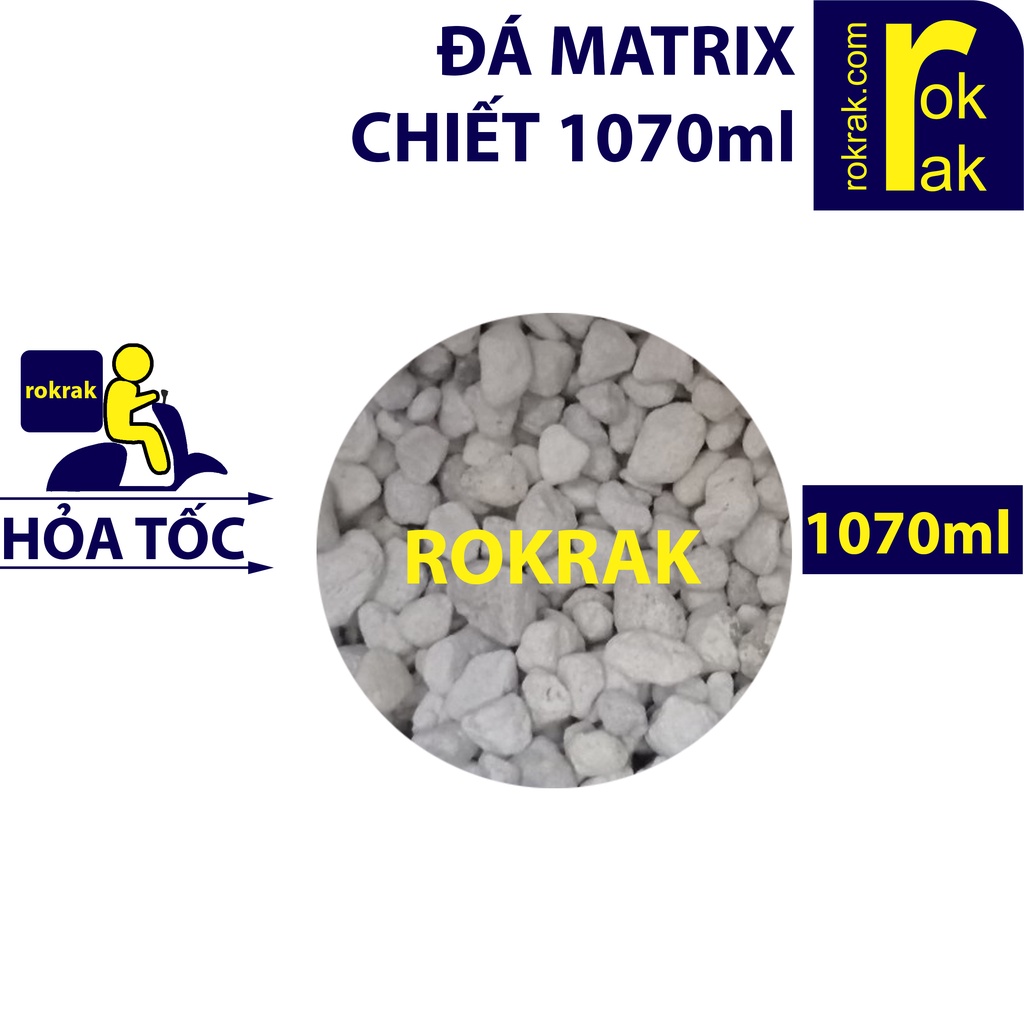 SEACHEM MATRIX - Chai 1Lit  Vật Liệu Lọc CAO CẤP độ BỀN cao Cho Bể Cá bởi ROKRAK