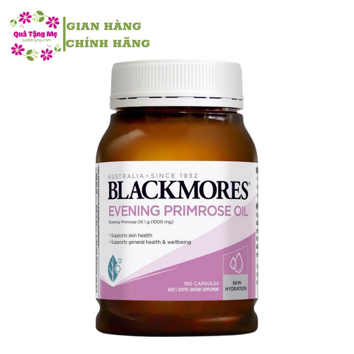 Tinh dầu Hoa Anh Thảo Blackmores Evening Primrose Oil 190 viên | Thế Giới Skin Care