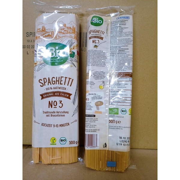 mì Spaghetti & nui Bio