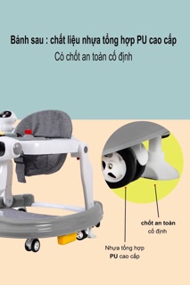 Xe tập đi 3in1 PAPAGO