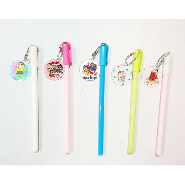 Bút shin kèm dây treo BMCI30 bút cậu bé bút chì cute dễ thương thần tượng idol hoạt hình