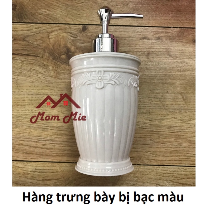 [THANH LÝ hàng lỗi] Bình đựng dầu gội, sữa tắm, nước rửa tay 400ml - TL38