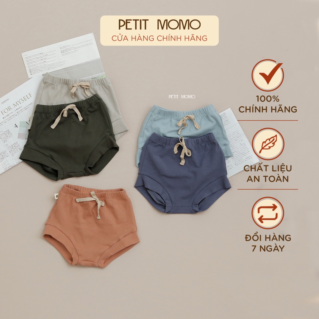 Quần Mặc Nhà Cho Bé Trai Bé Gái PETIT MOMO Vải Cotton Mềm Mịn, Kháng Khuẩn