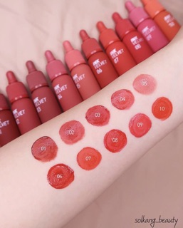 Son Peripera Ink velvet mẫu mới 2019