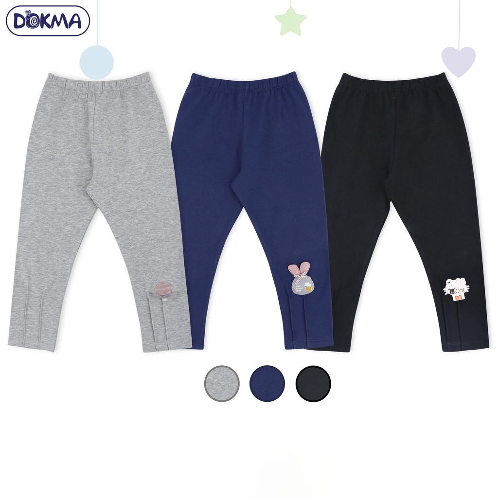 DQ1150 Quần legging dài bé gái Dokma  DQ1841