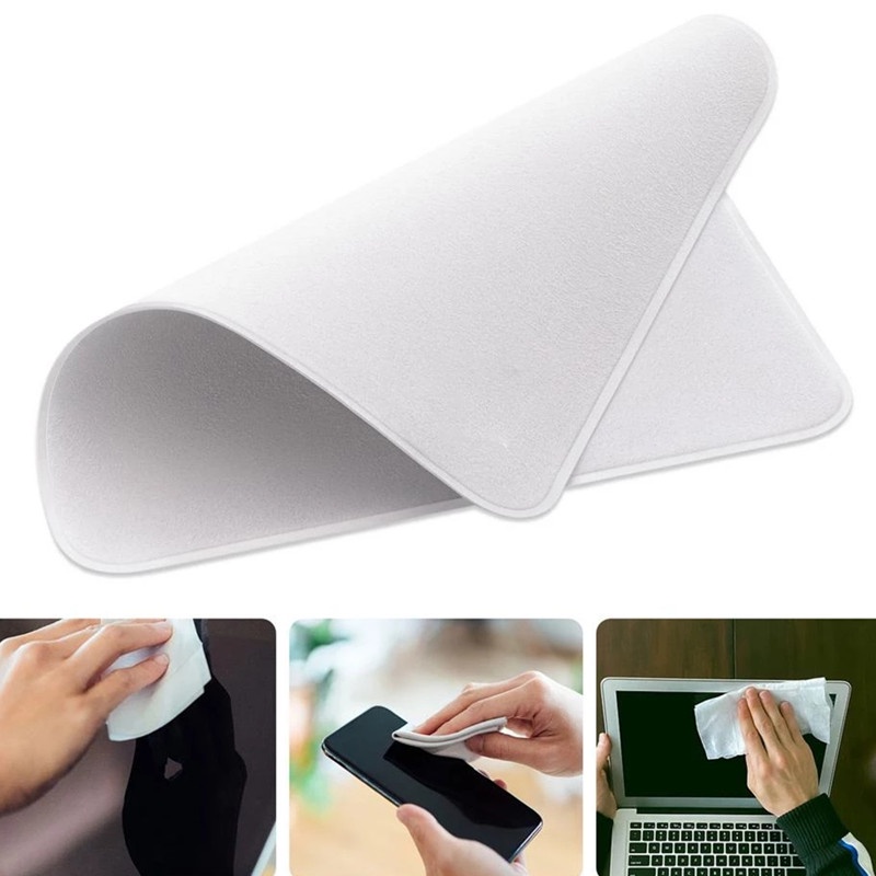 1 khăn lau chùi màn hình điện thoại bằng vải sợi nhỏ siêu thấm hút hiệu quả
