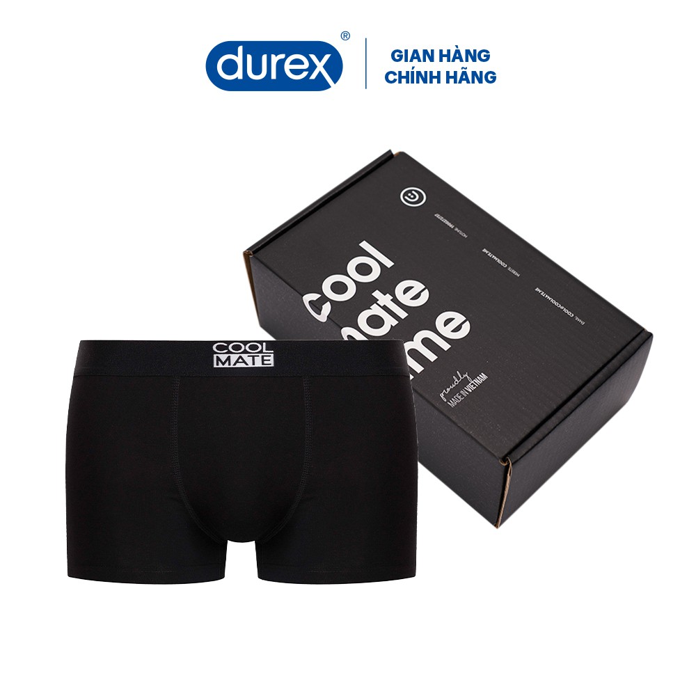 Quà tặng độc quyền Durex – Combo 2 quần Trunk chất liệu Bamboo kháng khuẩn Coolmate | BigBuy360 - bigbuy360.vn