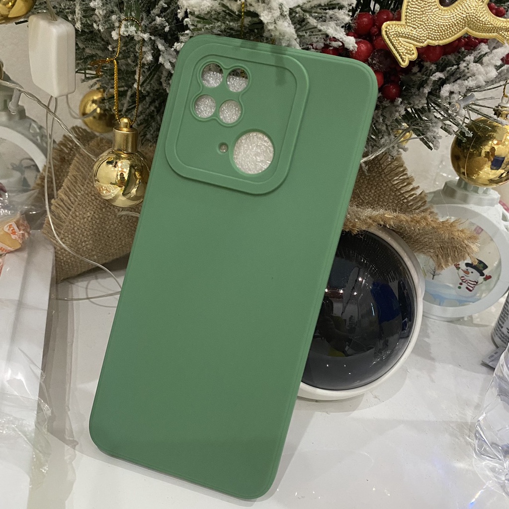 Redmi 12C _ Ốp lưng dẻo màu Xiaomi Redmi 12C Note 12 4G 10C K30 pro  K50 Pro K50 Gaming có gờ bảo vệ camera