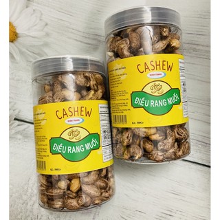 Hạt điều rang muối nguyên hạt vỏ lụa 500g loại a-đặc sản binh phước - bibemart