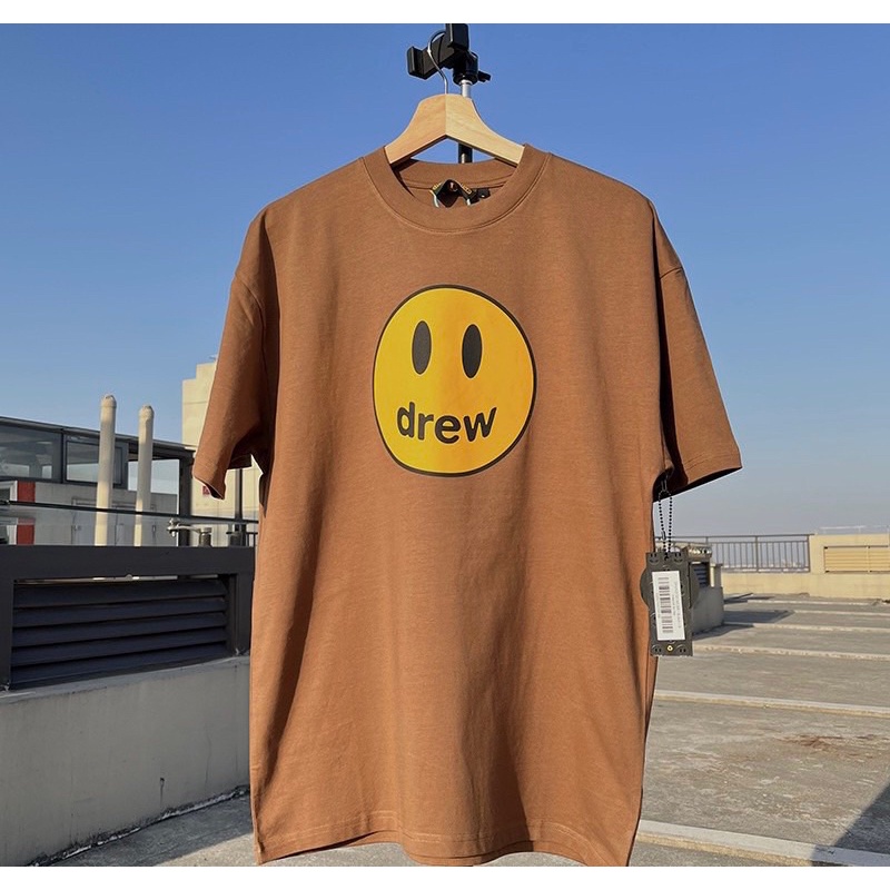 Áo thun Drew in hình mới nhất Áo Drew mặt cười cao cấp