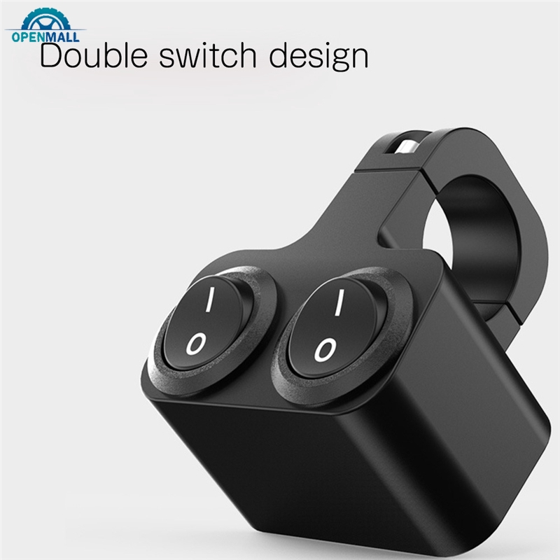 Bộ công tắc đèn pha cho xe máy bằng hợp kim nhôm