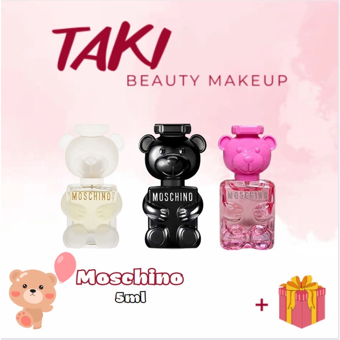 [ CHÍNH HÃNG] Nước Hoa Mini MOSCHINO [TOY BOY- TOY 2- BUBBLE GUM] 5ml