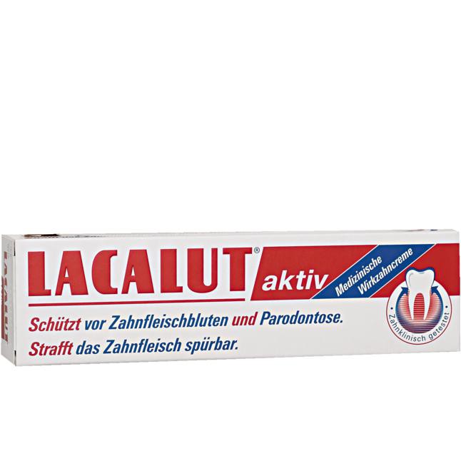 <Chính hãng> Kem đánh răng chống tụt lợi và chảy máu nướu răng LACALUT Aktiv, 100ml