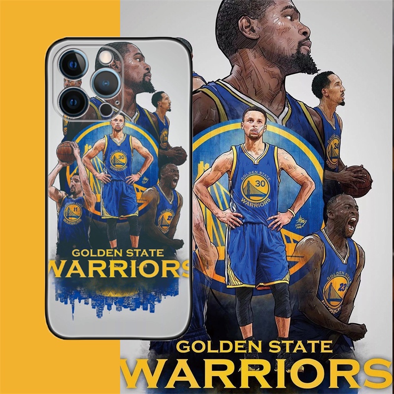 Ốp Điện Thoại Silicon Dẻo Chống Sốc In Họa Tiết NBA Super Star Stephen Curry Cho iPhone 11 14 / 13 / 12 / 11