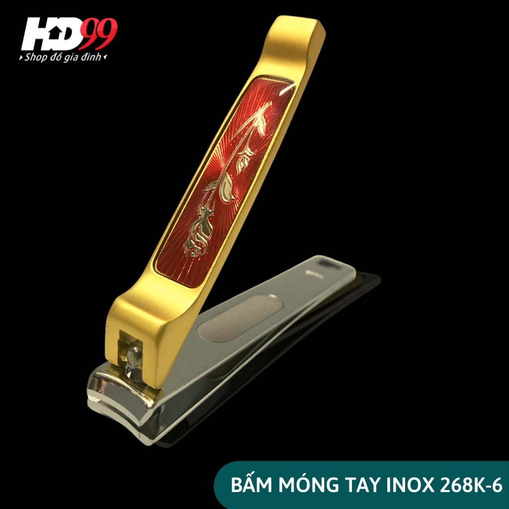 Bấm Móng Tay Móng Chân HD268K-6 Chất Lượng Cao Từ Thép Chuyên Dụng Kiểu Dáng Phù Hợp Bàn Tay người Việt Nam