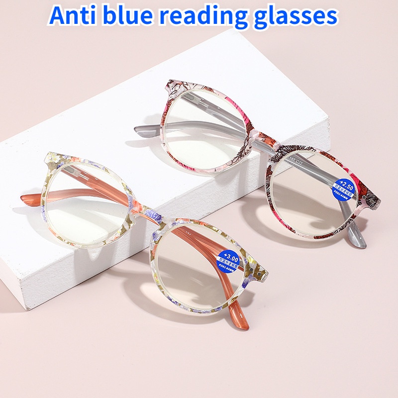 Kính đọc sách nữ thời trang Chống ánh sáng xanh Kính đọc sách nam và nữ chất lượng cao