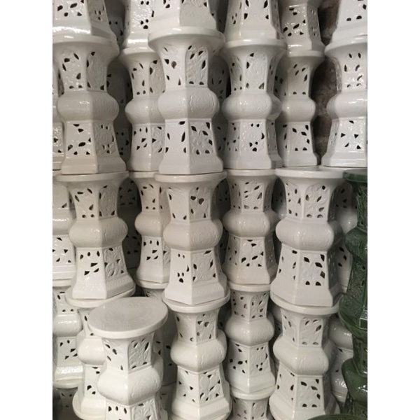 Đôn khoét thấp H44, mặt 25cm