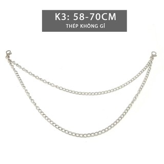 Dây chain quần loại 2 dây titan không gỉ