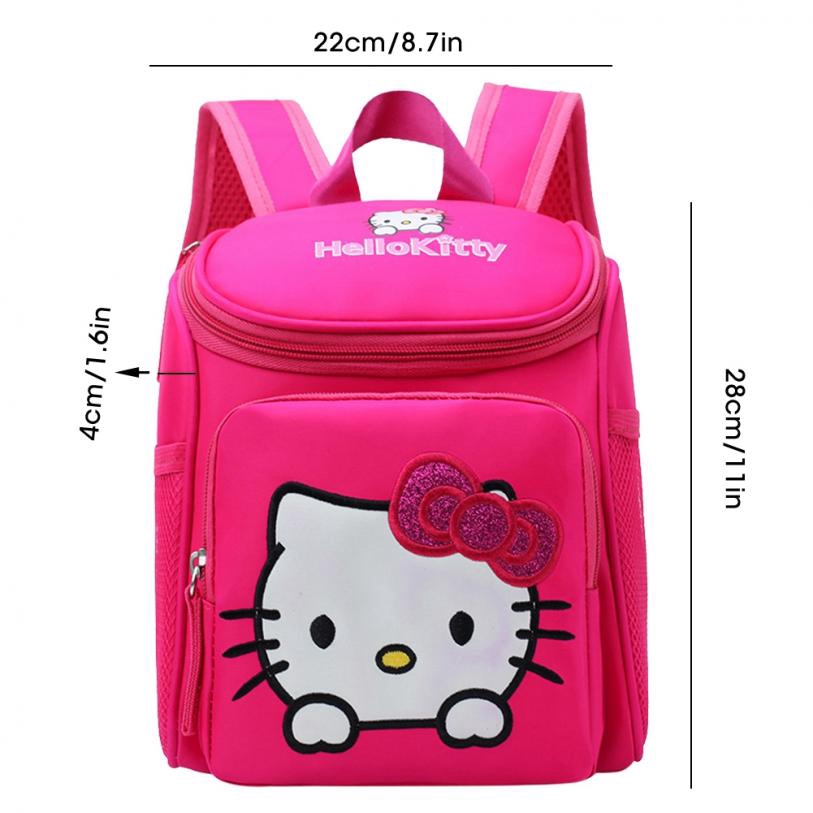 Balo Đi Học Hình Hello Kitty Dễ Thương Cho Bé Mẫu Giáo