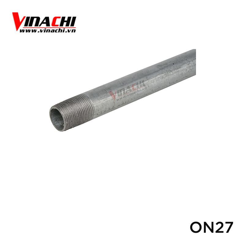 Ống Nước Tiện Ren Phi 27 Dài 1m - Ống Nước Tiện Ren Phi 27 Sắt Mạ Kẽm, Phi 27, Dày 2mm Có Tác Dụng Giữ Gỗ, Vam , Kẹp