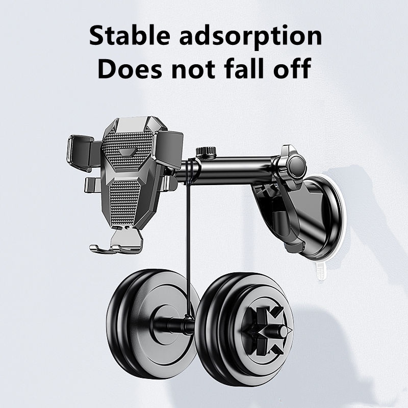 Giá Đỡ Điện Thoại / Thiết Bị Định Vị GPS Có Giác Hút Mạnh Chống Trượt / Có Thể Tháo Rời Tiện Dụng Cho Xe Hơi