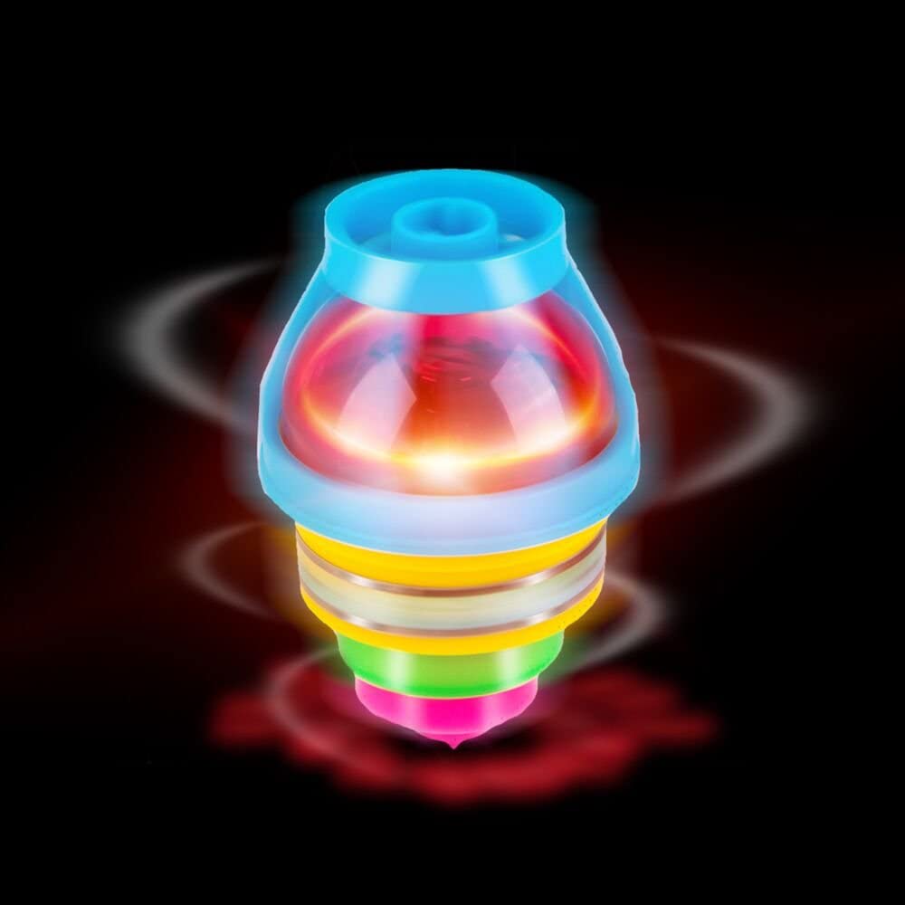 Kids Education Toys Fun Spinning Gyro with LED Light Creative Spinning Top Toy Gifts for Children