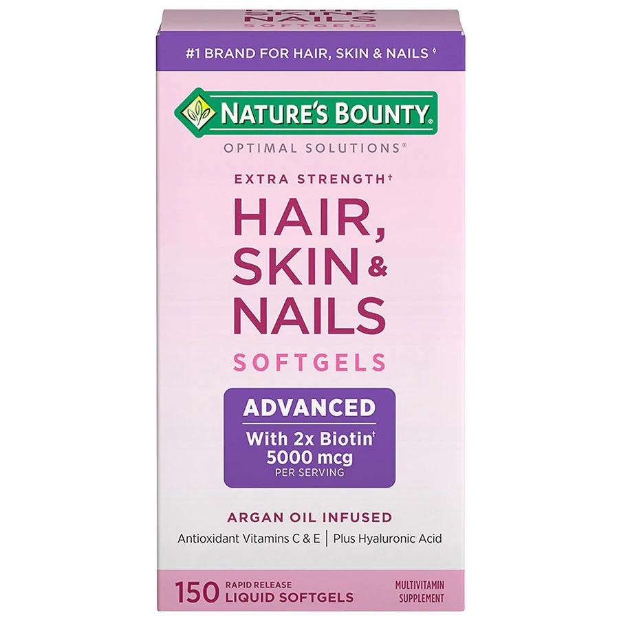 Viên Uống Nature s Bounty Hair Skin Nail 150 Viên hỗ trợ đẹp da,tóc