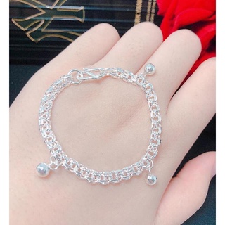 LẮC TAY MẮT XÍCH ĐƠN GIẢN CHO BÉ BẠC TA NGUYÊN CHẤT