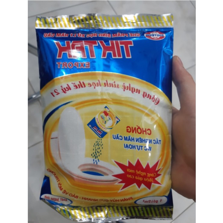 Bột thông cống Tiktak, bột thông khử khuẩn, chống tắc siêu mạnh