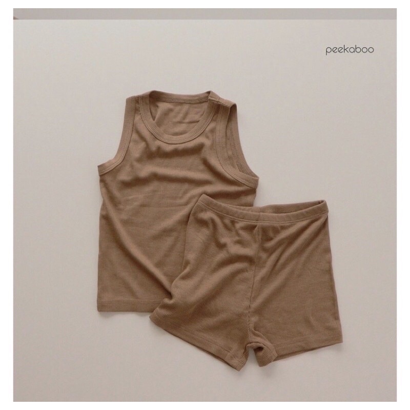 Bộ ice Peekaboo gân lạnh siêu mát