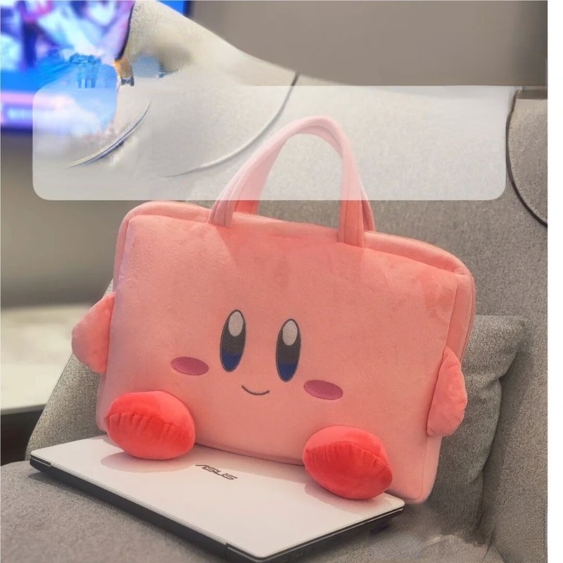 Túi Đựng Laptop 14 inch / 16.1 inch Họa Tiết Kirby Dễ Thương