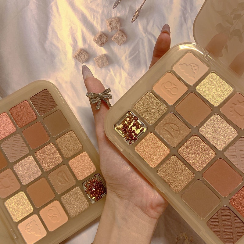 Bảng Phấn Mắt Màu Nâu/Nâu Với Lưới Tản Nhiệt Ánh Ngọc Trai Nhân Tạo Năm 2021 1216 | BigBuy360 - bigbuy360.vn