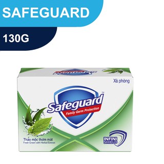 Xà Bông Tắm Diệt Khuẩn Safeguard Xanh 130g