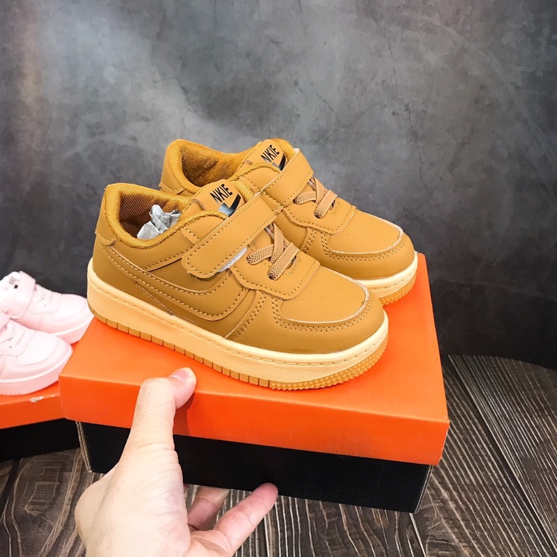 Giày thể thao sneaker bé trai-vàng