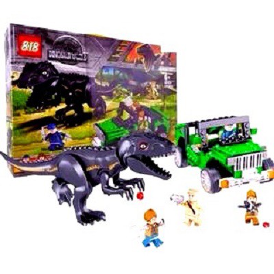 Lego  82028 (MẪU 2)khủng long bạo chúa ĐEN đồ chơi lắp ráp ghép hình thông minh phát triển trí tuệ