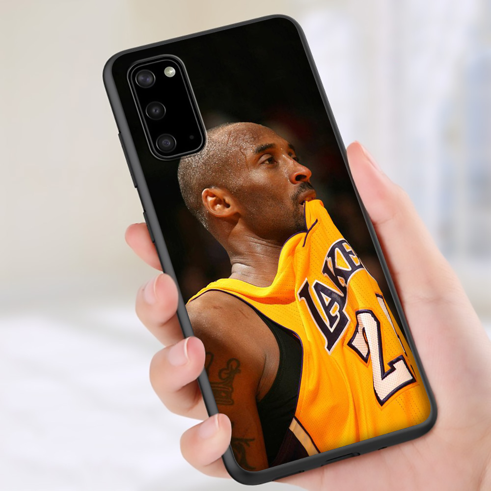 Ốp Điện Thoại Silicon Mềm Hình Kobe Bryant Lc71 Cho Samsung Note 8 9 10 20 Ultra M21 M30s M31 M31s Plus