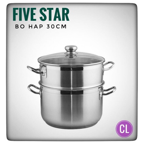 Bộ nồi xửng hấp 30cm Fivestar