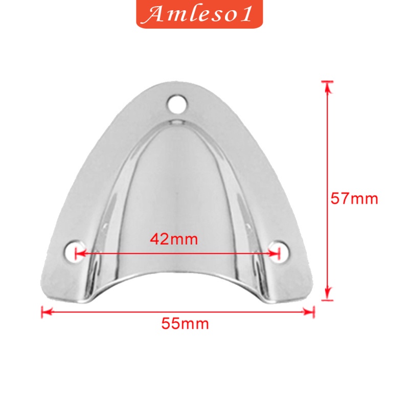 [AMLESO1] Marine Boat Yacht Stainl Steel Midget Clam Shell Wire Cable Vent Cover | BigBuy360 - bigbuy360.vn