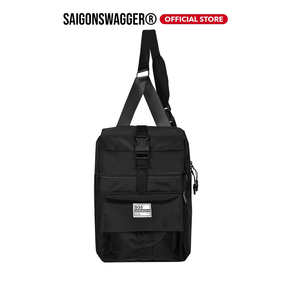 Túi Đeo Chéo Nam, Nữ SAIGON SWAGGER® SGS Logo Sling Bag-Ngăn Chống Sốp Laptop 12inch
