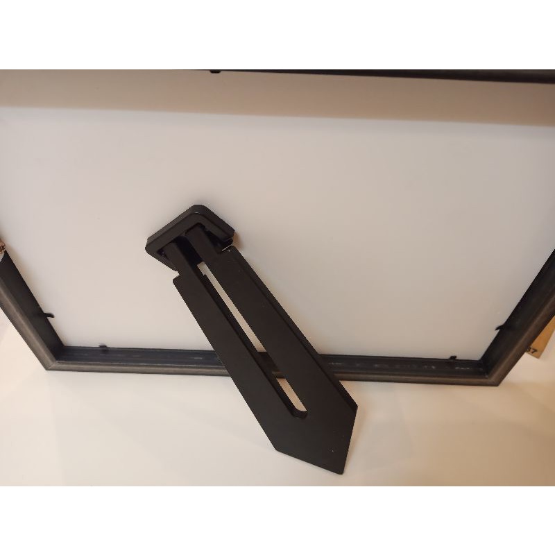 Chân ảnh để bàn loại to màu đen, chất liệu nhựa abs, kích thước 17,5cm