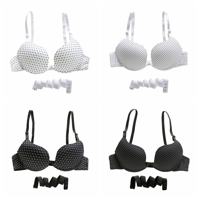 Áo lót nâng ngực hình chữ U họa tiết chấm bi quyến rũ cho nữ | BigBuy360 - bigbuy360.vn