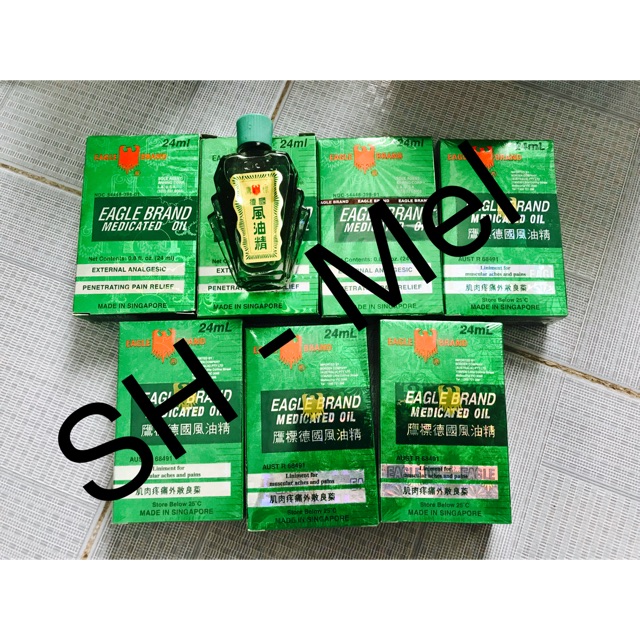 Dầu gió xanh con ó Eagle Brand 24ml