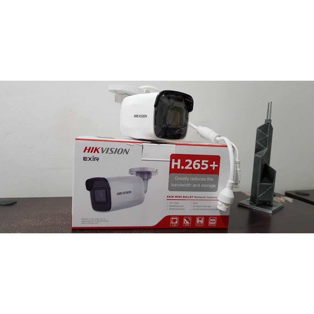 Camera IP hồng ngoại 2.0 Megapixel HIKVISION DS-2CD2021G1-I Hỗ trợ thẻ thẻ nhớ, sử dụng độc lập, hình ảnh nét, Bh 2 Năm