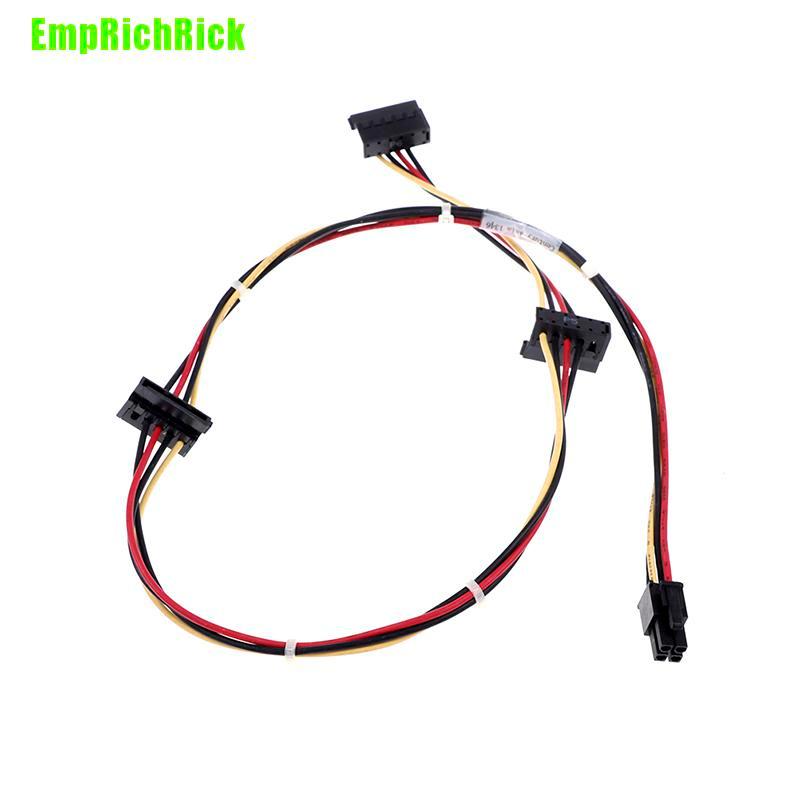 Dây Cáp Nguồn 611895-001 611895-001 6200 Pro Elite 4-pin Sang 3x Sata