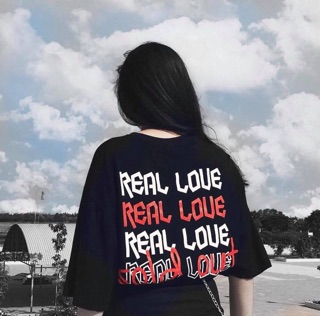 REAL LOVE TEE - HÀNG IN CỰC XỊN