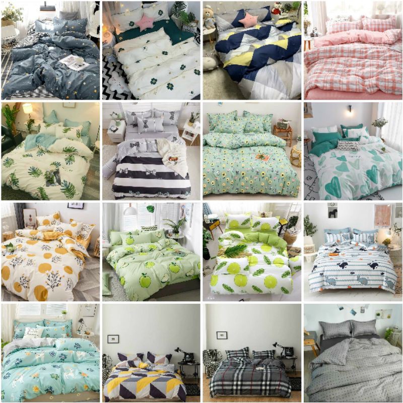 Bộ drap cotton poly nhiều mẫu lựa chọn