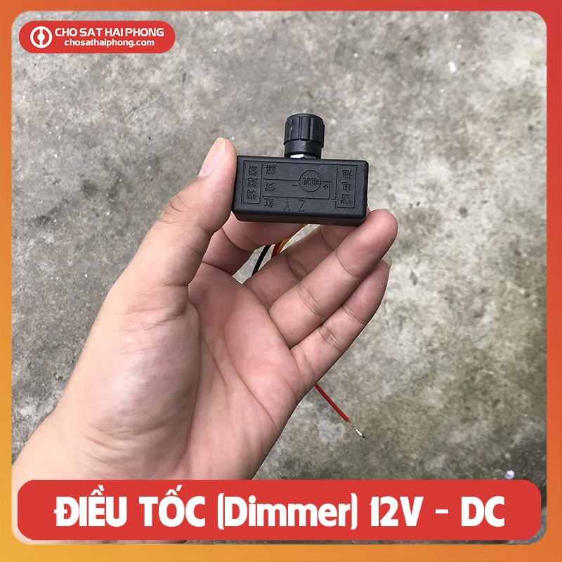 Điều tốc 12v - bộ điều chỉnh tốc độ máy bơm, động cơ 550, 775 - Chợ Sắt Hải Phòng Online