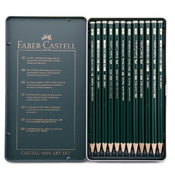 Chì Đức Faber Castell 12 cây Faber Castell 9000 Art Set