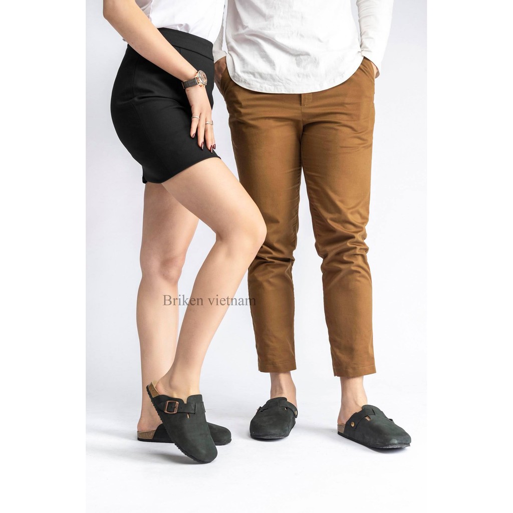 Dép Sục da bò thật Đế trấu, Dép Sục Da bò thật mã 01 | BigBuy360 - bigbuy360.vn